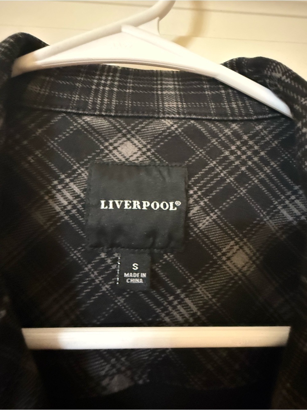 Liverpool Los Angeles Plaid Moto Jacket - Tartan-style plaid, Size Small - Picture 5 of 13